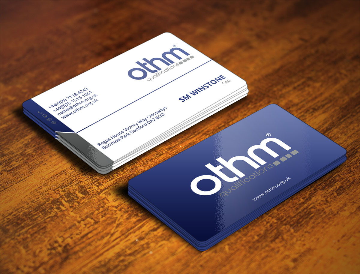 Business Card Design by Verified artistry for THE ORGANISATION FOR TOURISM & HOSPITALITY MANAGEMENT | Design #7801457