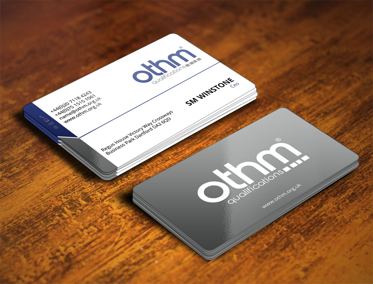 Business Card Design by Verified artistry for THE ORGANISATION FOR TOURISM & HOSPITALITY MANAGEMENT | Design #7801460