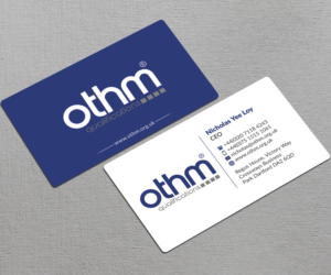 Business Card Design by AFHUN for THE ORGANISATION FOR TOURISM & HOSPITALITY MANAGEMENT | Design: #7788329