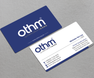 Business Card Design by AFHUN for THE ORGANISATION FOR TOURISM & HOSPITALITY MANAGEMENT | Design: #7788340