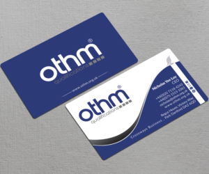 Business Card Design by AFHUN for THE ORGANISATION FOR TOURISM & HOSPITALITY MANAGEMENT | Design: #7788342