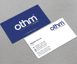Design de Carte de Visite par AFHUN pour THE ORGANISATION FOR TOURISM & HOSPITALITY MANAGEMENT | Design : #7788344