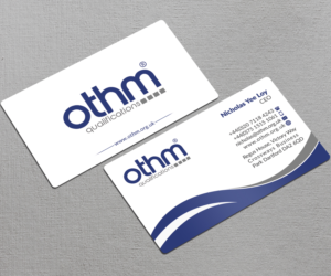 Business Card Design by AFHUN for THE ORGANISATION FOR TOURISM & HOSPITALITY MANAGEMENT | Design: #7788364