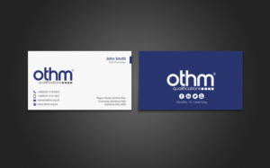 Business Card Design by chandrayaan.creative for THE ORGANISATION FOR TOURISM & HOSPITALITY MANAGEMENT | Design: #7795865