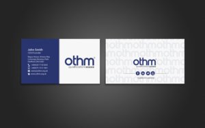 Business Card Design by chandrayaan.creative for THE ORGANISATION FOR TOURISM & HOSPITALITY MANAGEMENT | Design: #7795871