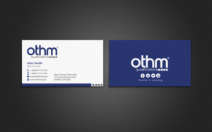 Business Card Design by chandrayaan.creative for THE ORGANISATION FOR TOURISM & HOSPITALITY MANAGEMENT | Design: #7795880