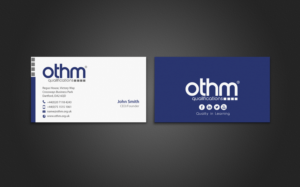 Business Card Design by chandrayaan.creative for THE ORGANISATION FOR TOURISM & HOSPITALITY MANAGEMENT | Design: #7795882