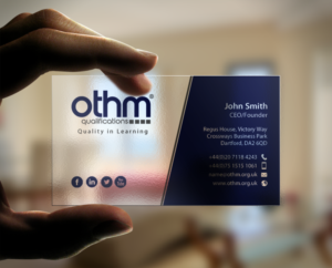 Business Card Design by chandrayaan.creative for THE ORGANISATION FOR TOURISM & HOSPITALITY MANAGEMENT | Design: #7802809