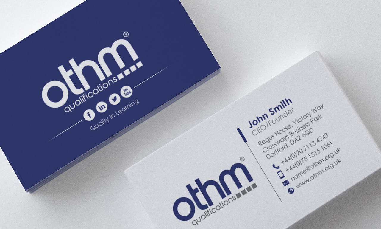 Business Card Design by chandrayaan.creative for THE ORGANISATION FOR TOURISM & HOSPITALITY MANAGEMENT | Design #7803937