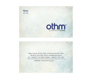 Business Card Design by vikas naik for THE ORGANISATION FOR TOURISM & HOSPITALITY MANAGEMENT | Design: #7786073