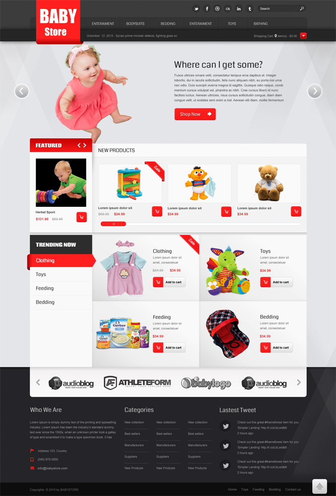 Web Design par kranthi.siriit pour Bluel Group | Design #7806271