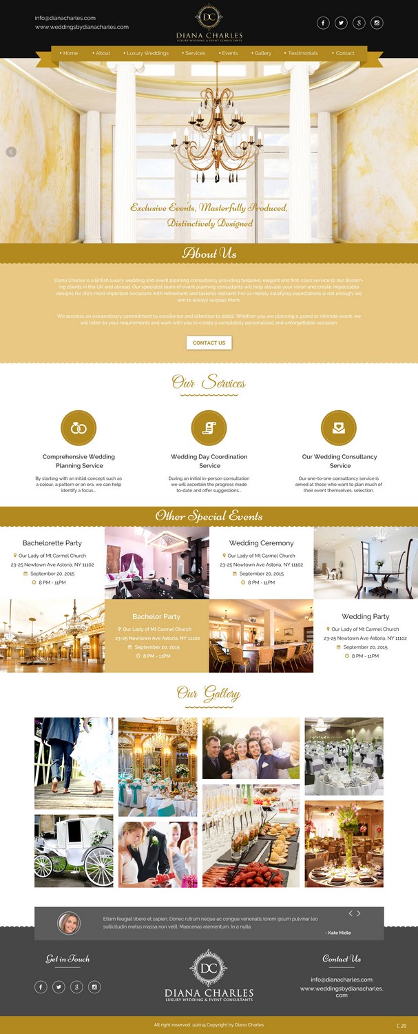 Web Design by pb for this project | Design #7817057