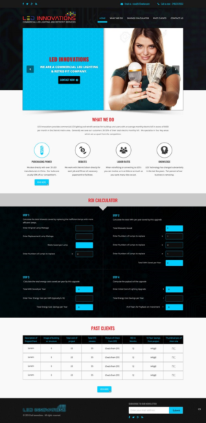 Web Design par pb pour LED Innovations | Design : #9602910