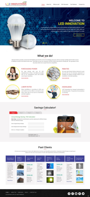 Web-Design von pb für LED Innovations | Design: #9602911