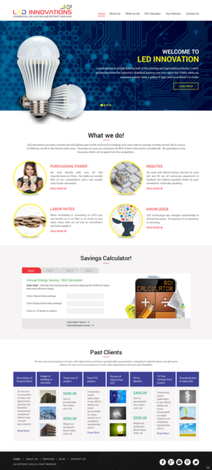 Web-Design von pb für LED Innovations | Design: #9655407