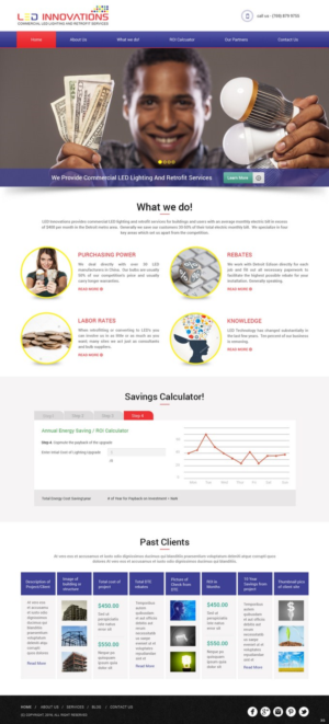 Web-Design von pb für LED Innovations | Design: #9674125