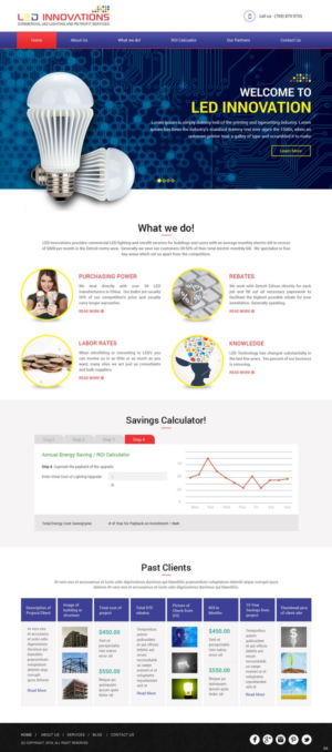 Web-Design von pb für LED Innovations | Design: #9679516