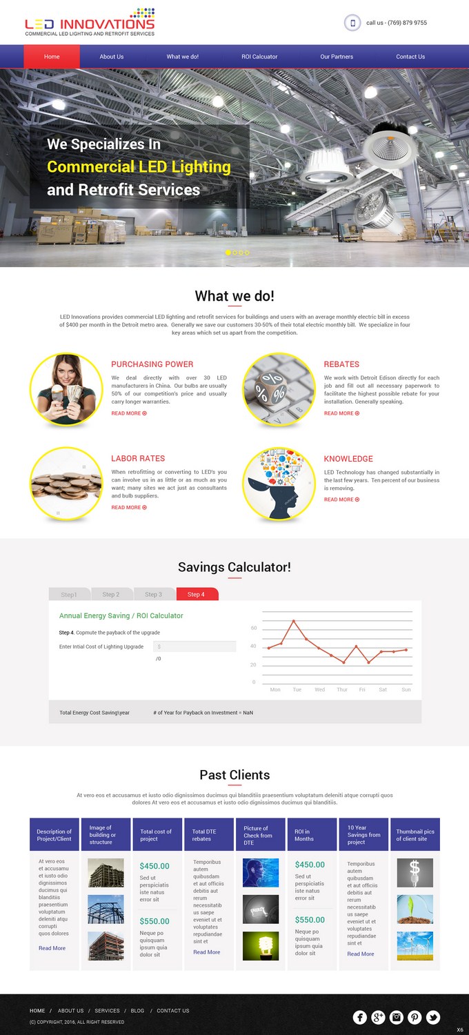Web-Design von pb für LED Innovations | Design #9679520