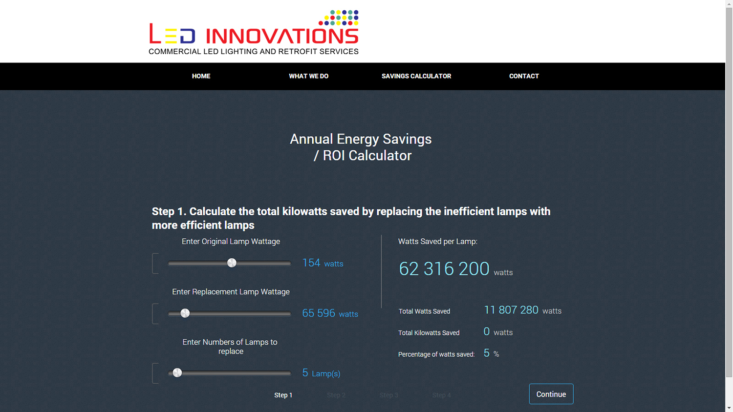 Web Design par insert name here pour LED Innovations | Design #9631774