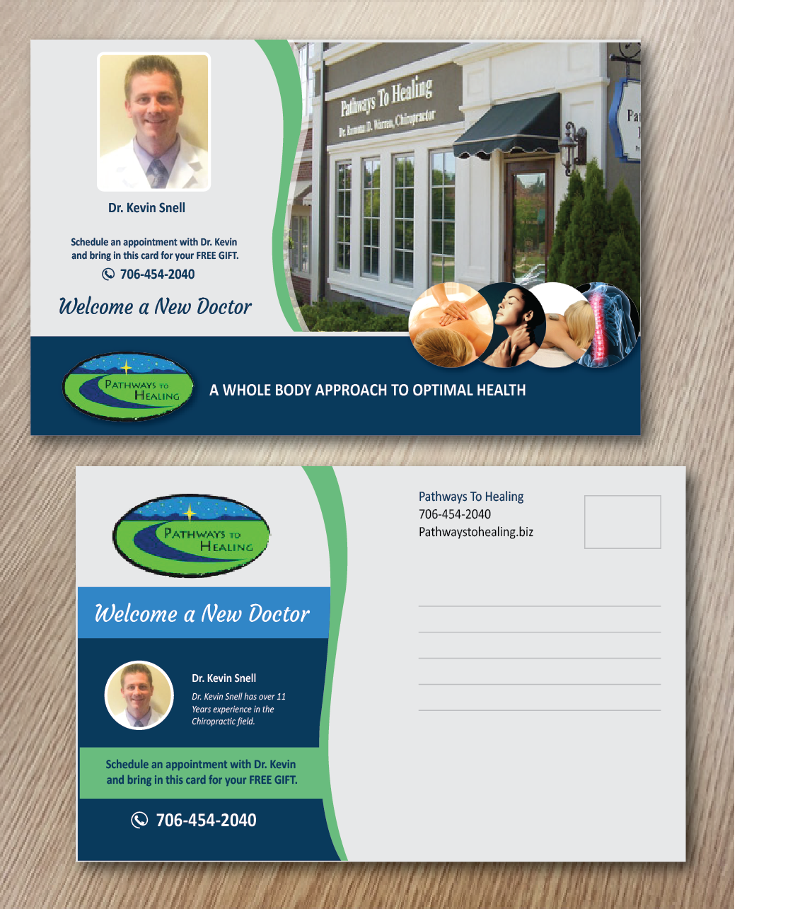 Postcard Design by alex989 for this project | Design #7806077