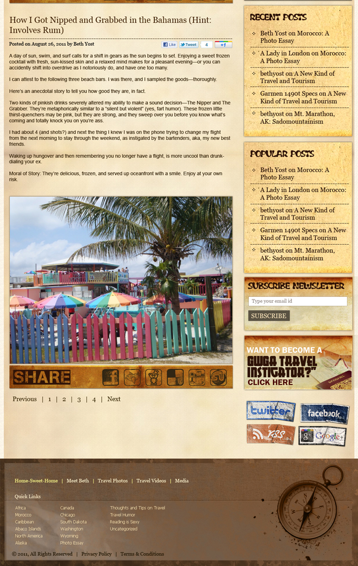 WordPress-Design von Expert Designer für Girls Who Get Around | Design #404289
