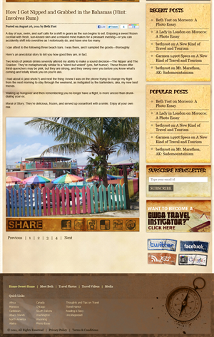 Wordpress Design by Expert Designer for Girls Who Get Around | Design: #404289