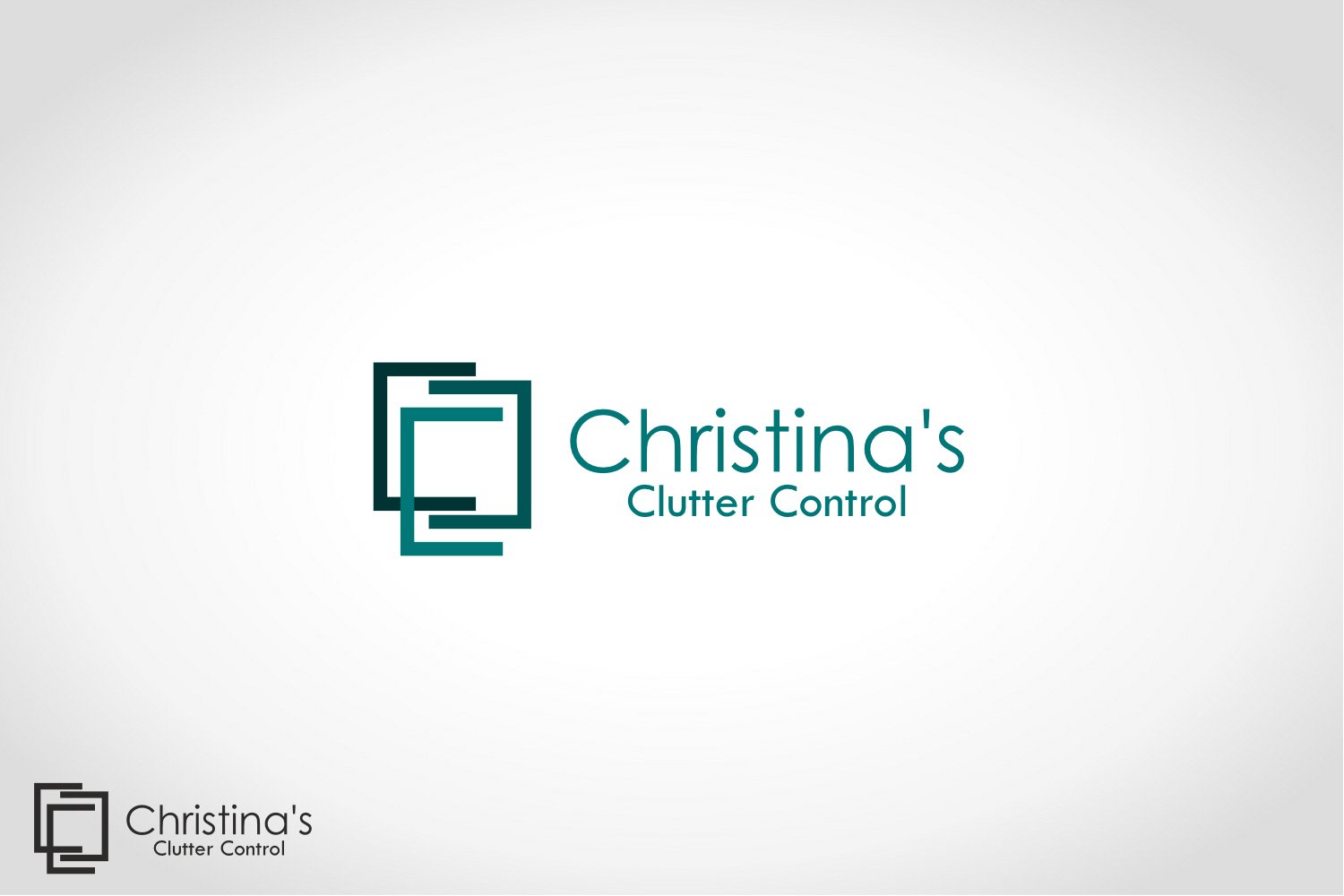 Logo Design by GeorgeLogoDesign for Christina's Clutter Control  | Design #7879487
