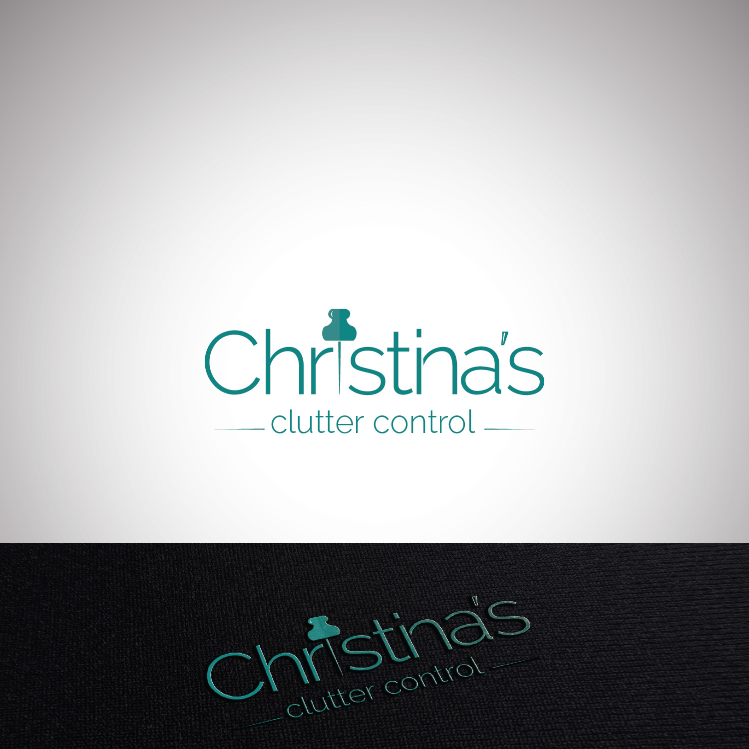 Logo Design by akslogic for Christina's Clutter Control  | Design #7889673