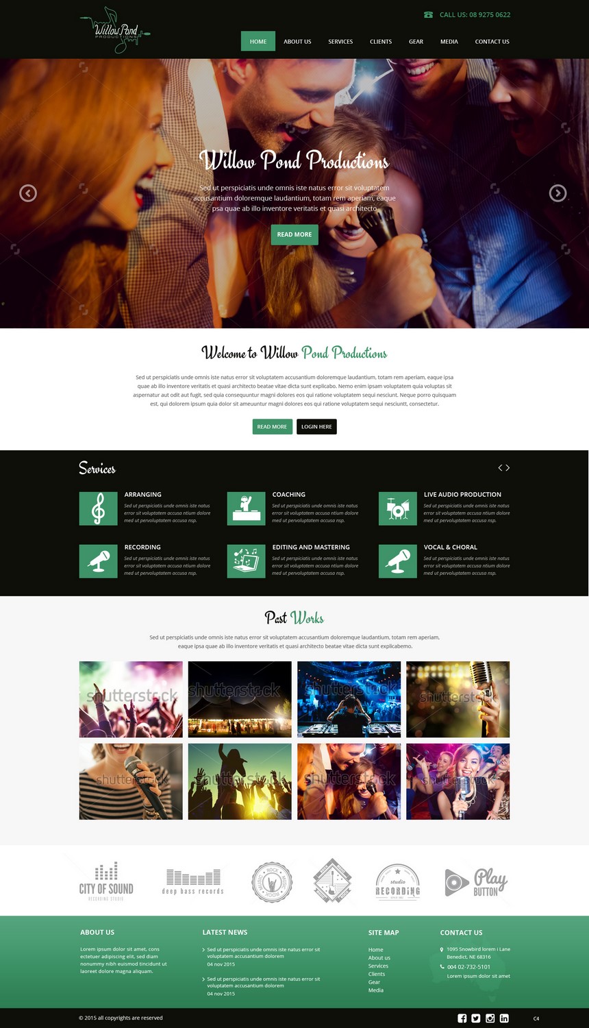 Wordpress Design by pb for None of the Above | Design #7809397