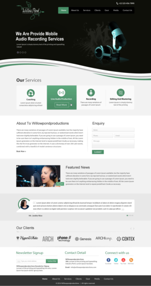 Wordpress Design by Sbss for None of the Above | Design: #7846349