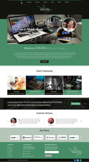 Wordpress Design by Sbss for None of the Above | Design: #7846354