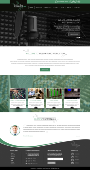 Wordpress Design by Sbss for None of the Above | Design: #7846356