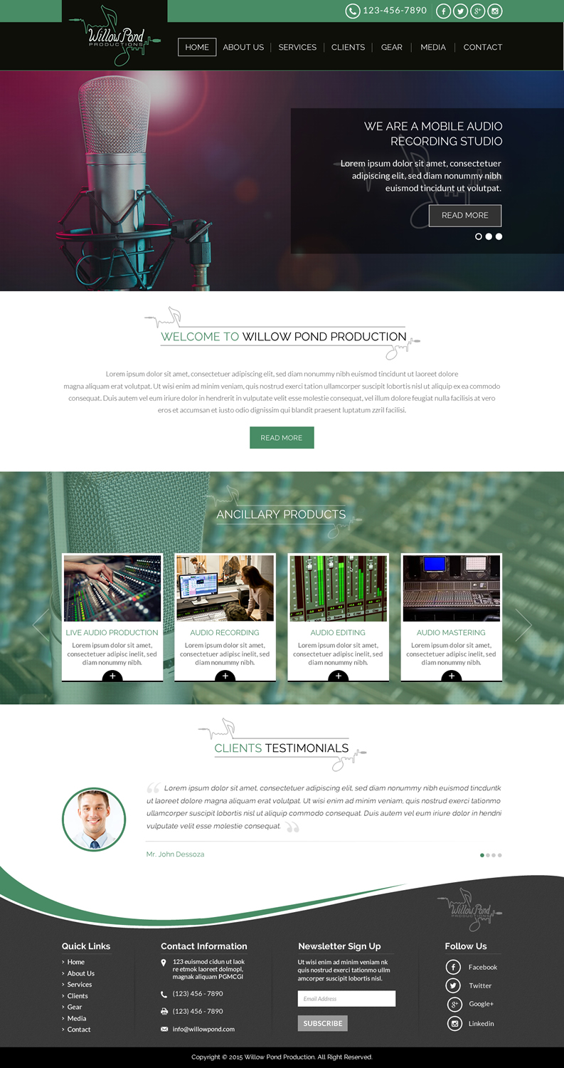 Wordpress Design by Sbss for None of the Above | Design #7846486