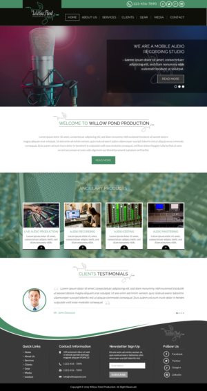 Wordpress Design by Sbss for None of the Above | Design: #7846486