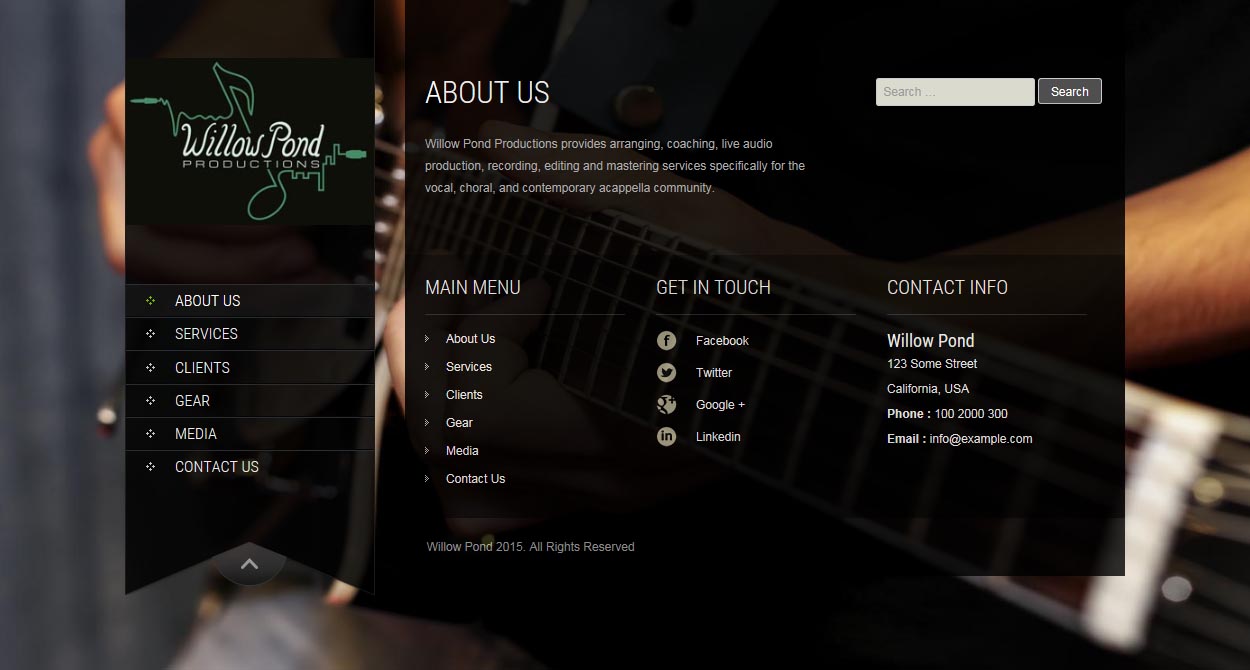 Wordpress Design by Brent and Allison Eaton for None of the Above | Design #7801289