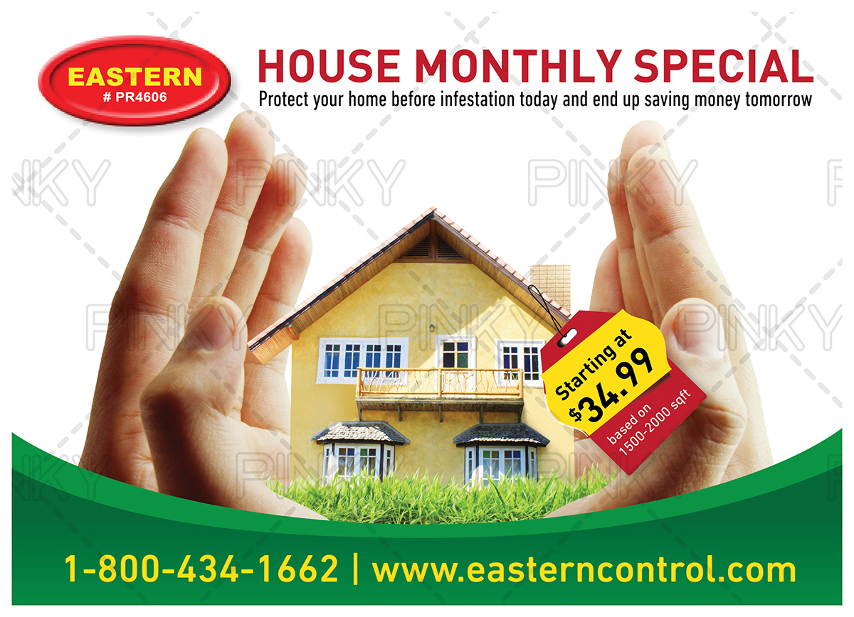 Design de Carte Postale par Pinky  pour Eastern Termite & Pest Control | Design #7845010