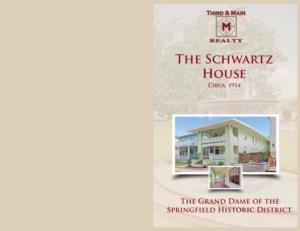 The Schwartz House Brochure - A Real Estate Sales Brochure | Brochure Design by TedAtkinson
