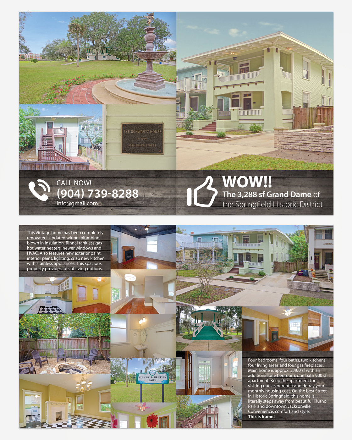 Brochure Design by Victor_pro for Third and Main Realty | Design #7795263