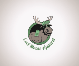 Cool Moose Apparel needs a COOL moose to be the new logo and promo guy to sell tee shirts with a uni | Art Design by R M