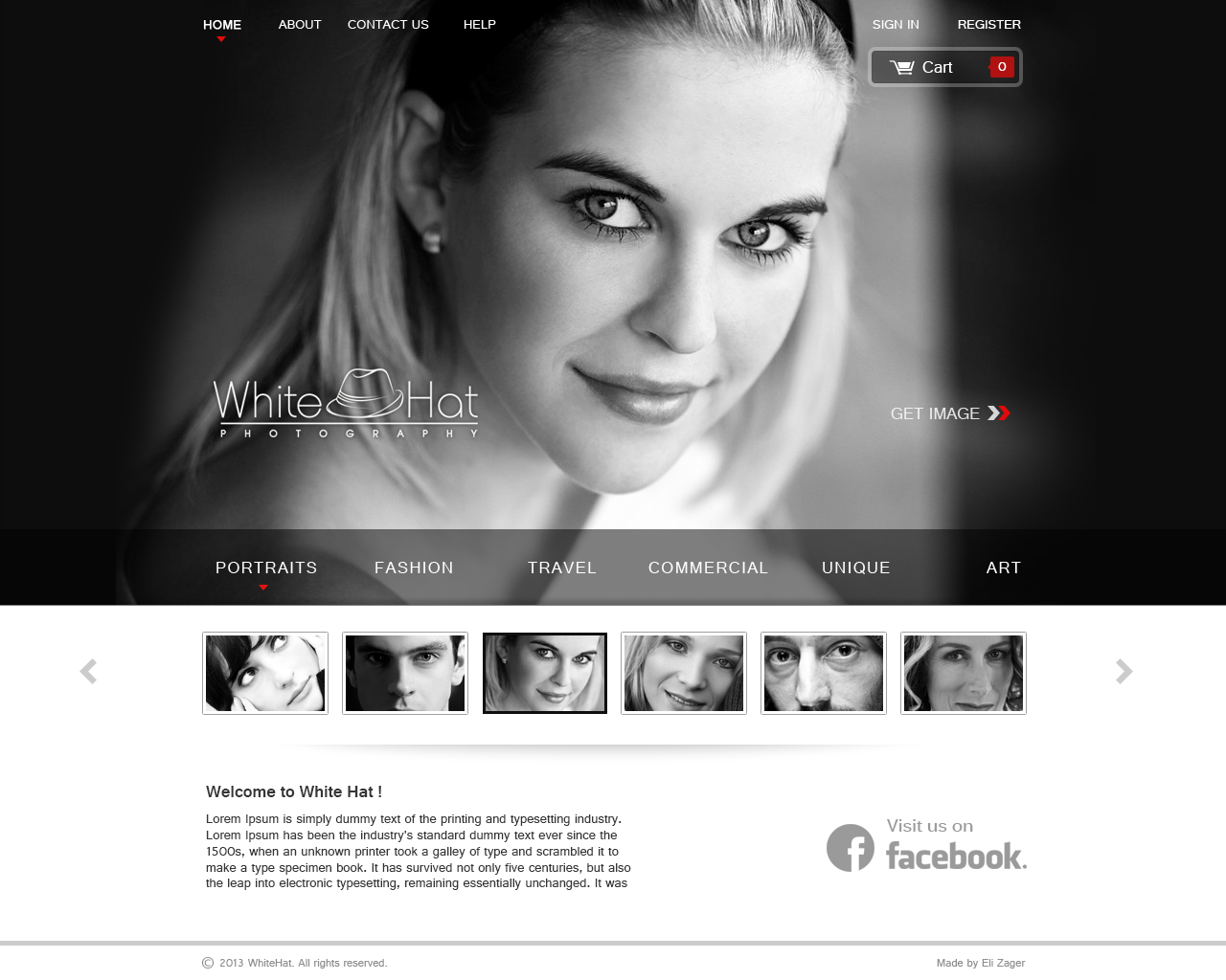 Web Design by Eli Zager for this project | Design: #2584311