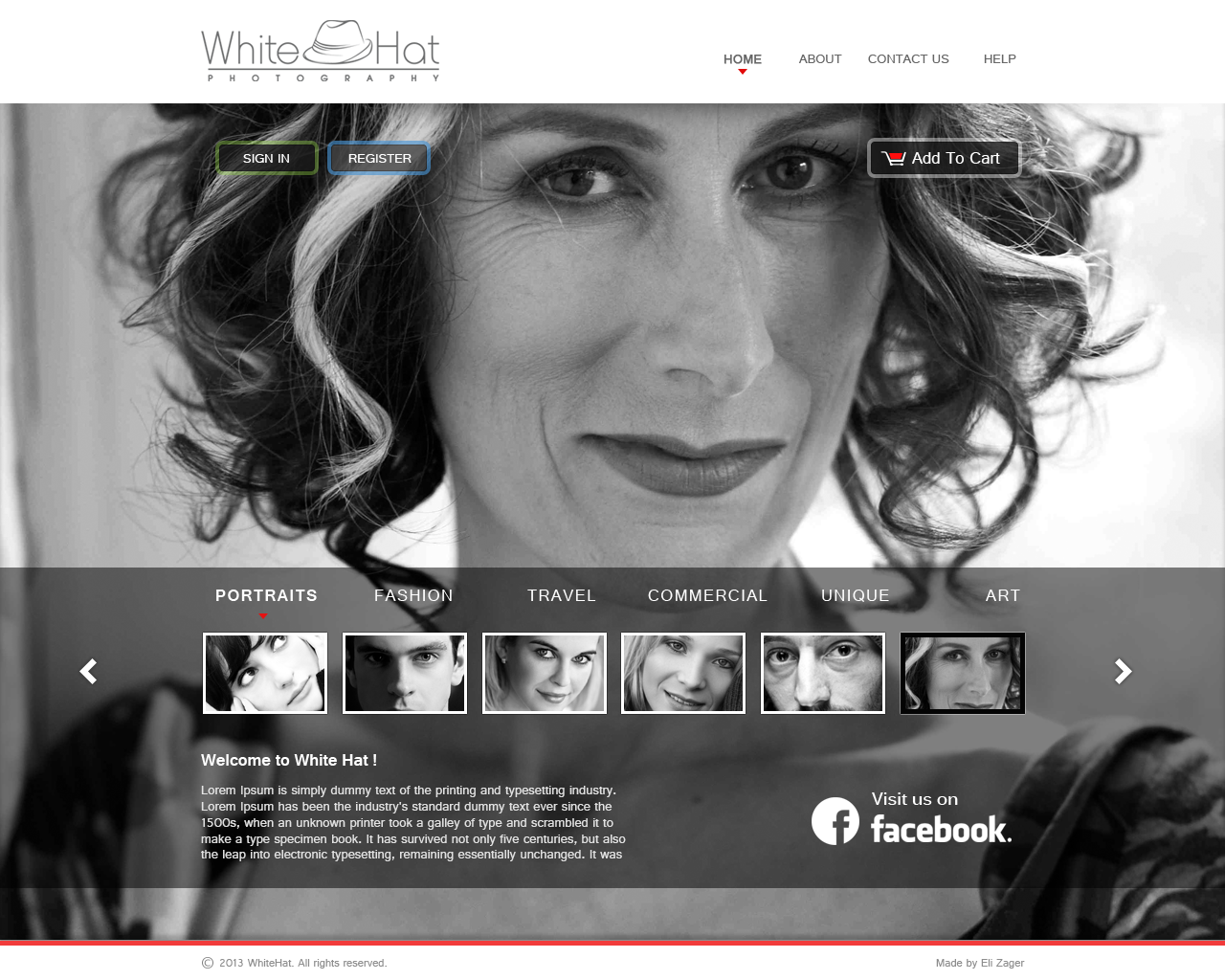 Web-Design von Eli Zager für dieses Projekt | Design #2584748