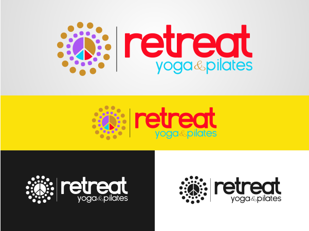Logo Design by SE7EN for Retreat Yoga & Pilates | Design #1926425