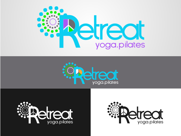 Logo Design by SE7EN for Retreat Yoga & Pilates | Design #1948352
