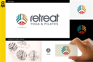 Diseño de Logo por Omee para Retreat Yoga & Pilates | Diseño: #1939592