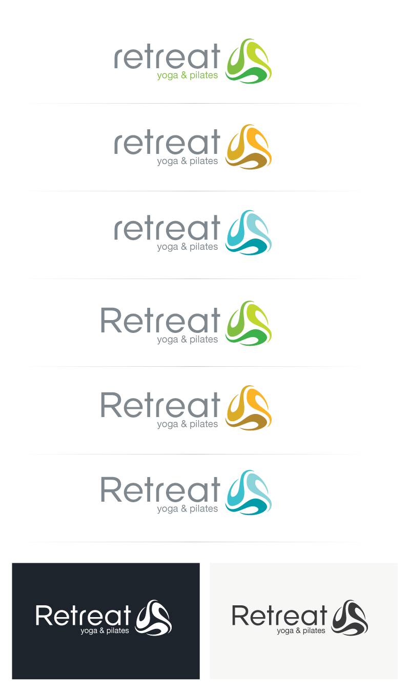 Diseño de Logo por Lancer para Retreat Yoga & Pilates | Diseño #1939590
