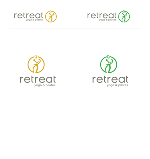 Diseño de Logo por Lancer para Retreat Yoga & Pilates | Diseño: #1947250