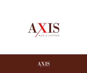 Logo Design by Triple22A for AXIS Bar and Lounge | Design #7900690