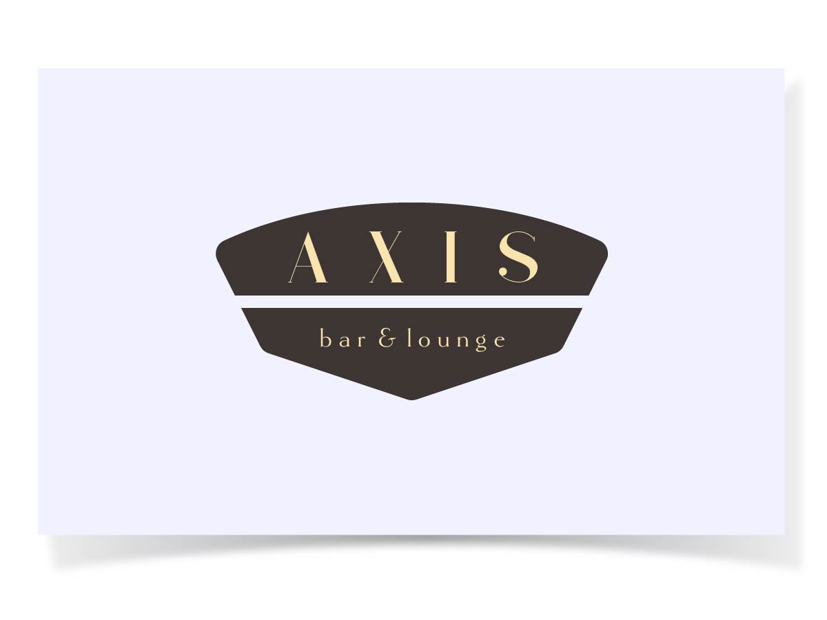 Logo Design by graphycode for AXIS Bar and Lounge | Design #7915266