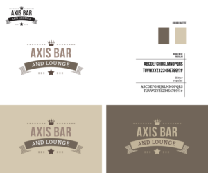 Logo Design by OUT of BOX.d for AXIS Bar and Lounge | Design #7867648
