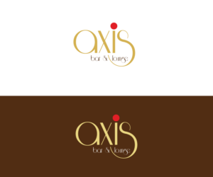 Logo Design by woofiedoo for AXIS Bar and Lounge | Design: #7908771